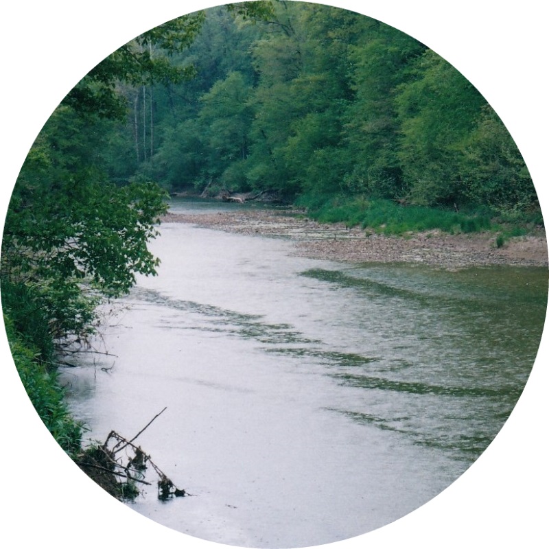 image of a large Indiana river